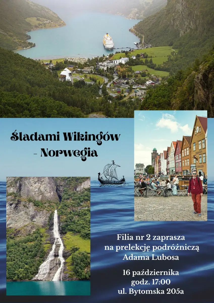 Spotkanie podróżnicze o Norwegii w Filii nr 2