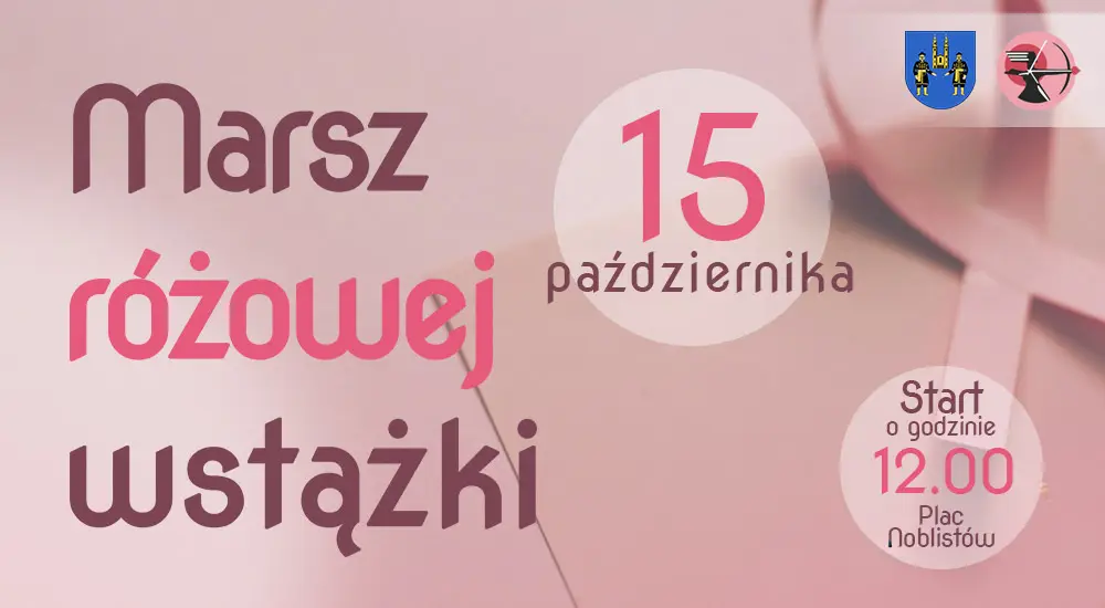 Obchody Dnia Różowej Wstążki 15 października w Piekarach Śląskich