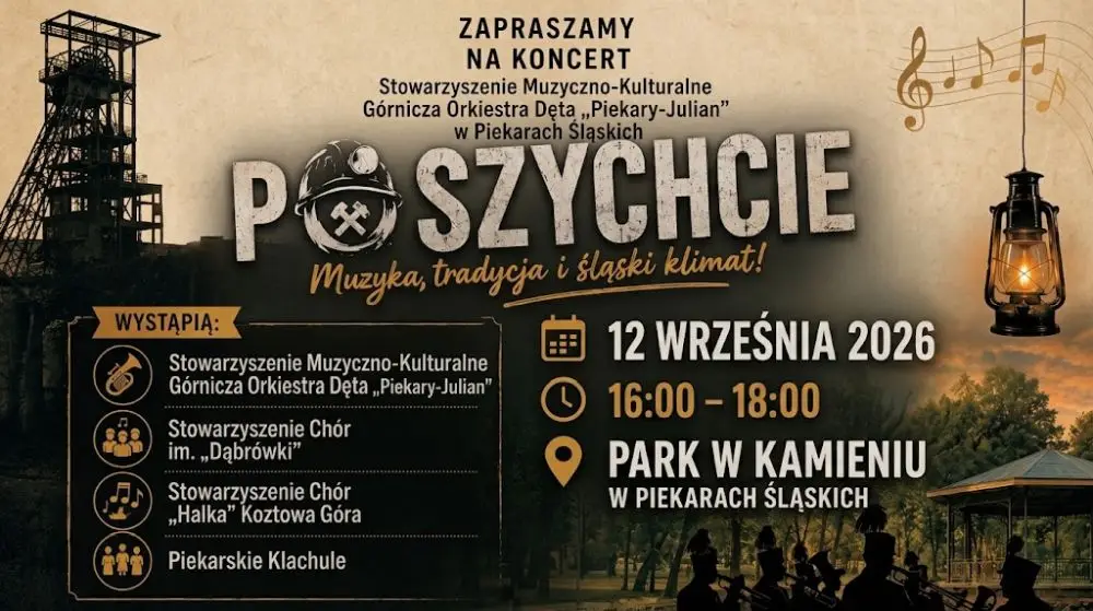 Koncert „Po szychcie” w Piekarach Śląskich
