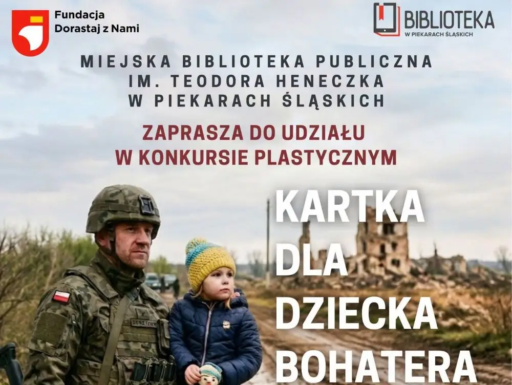 Konkurs plastyczny "Kartka dla dziecka bohatera" w Piekarach Śląskich