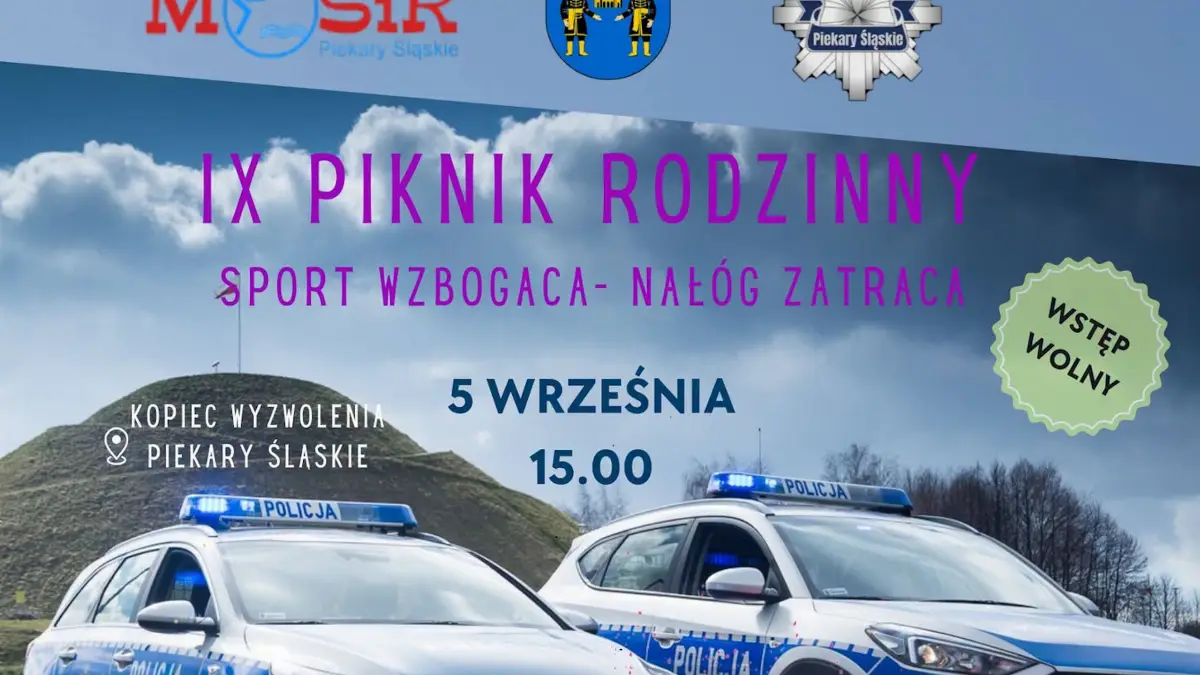 Piknik podsumowujący akcję 'Sport wzbogaca – nałóg zatraca'