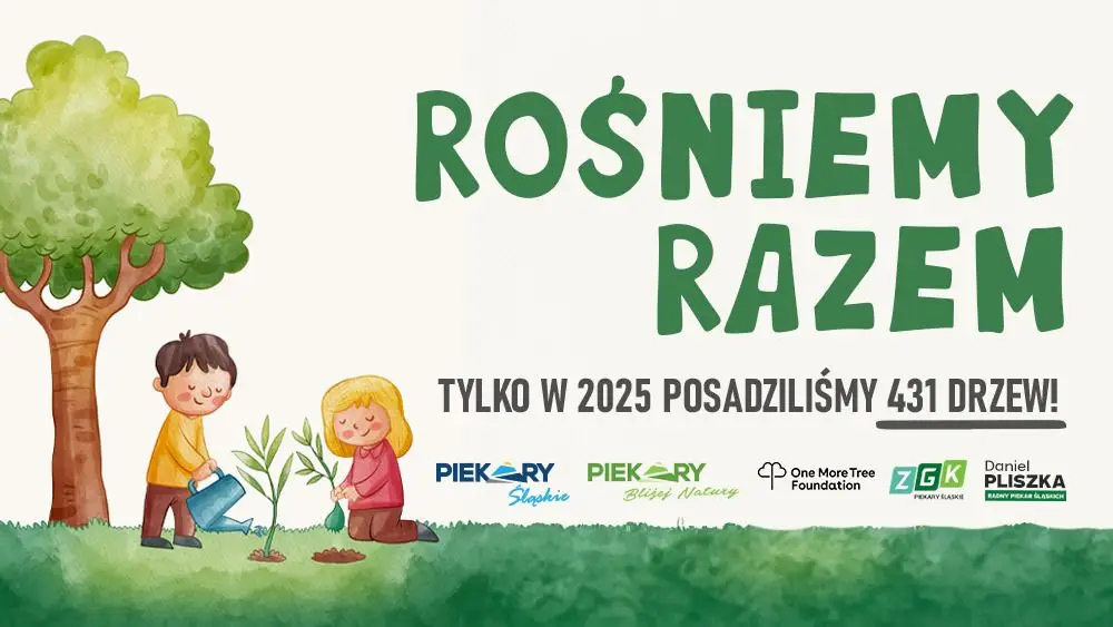 Podsumowanie akcji sadzenia drzew w Piekarach Śląskich