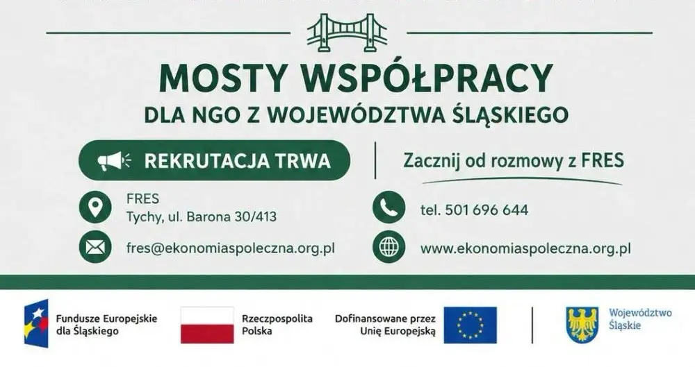 Bezpłatny projekt „Mosty Współpracy NGO” dla organizacji pozarządowych