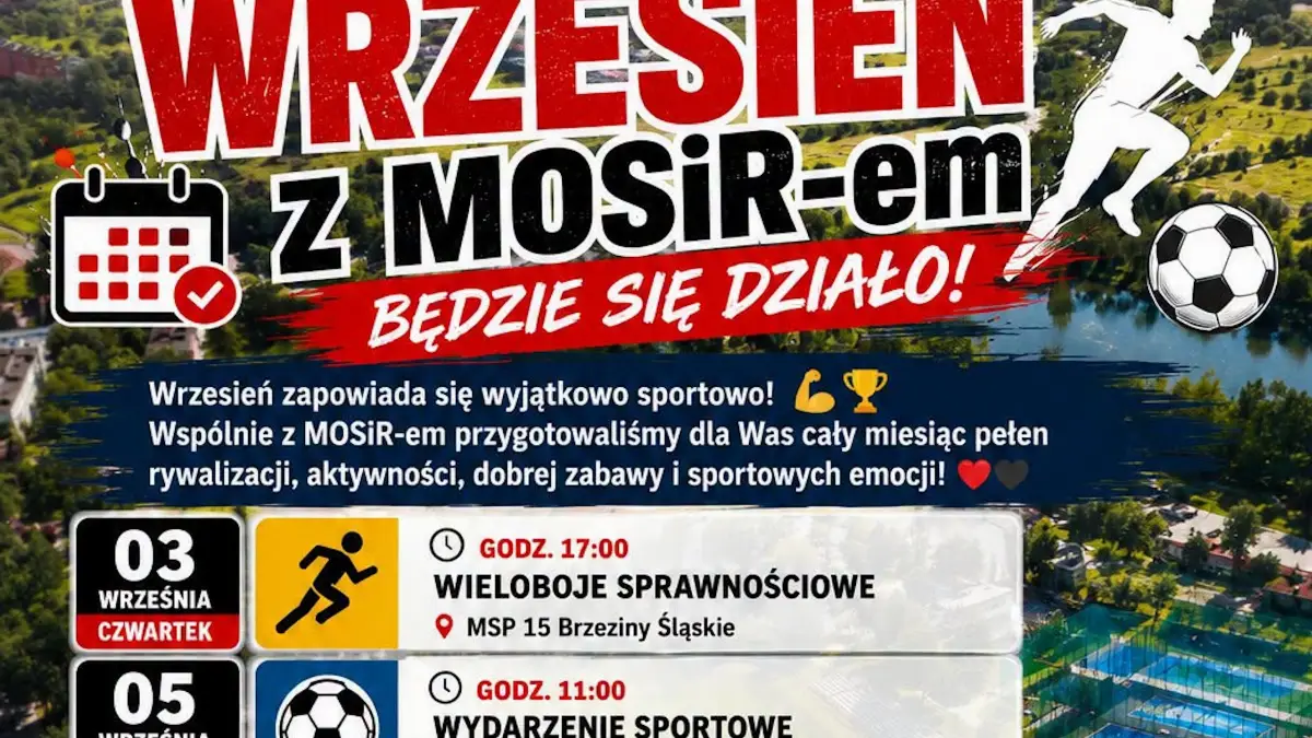 Wrzesień z MOSiR: Miesiąc Sportowych Wydarzeń