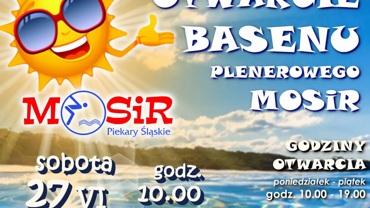 Otwarcie basenu plenerowego zaplanowane na 27 czerwca