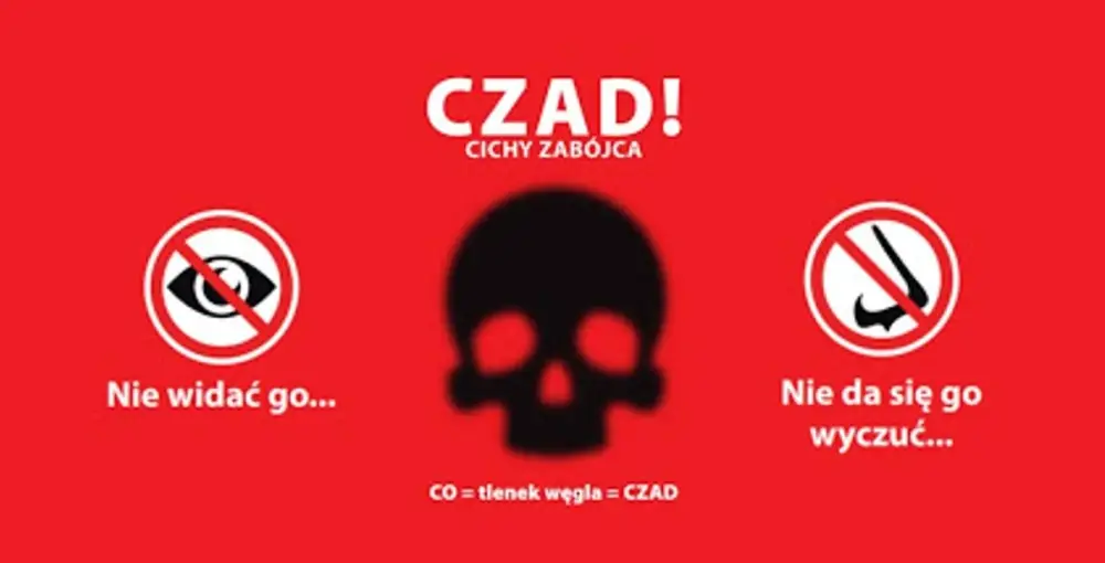 Ostrzeżenia strażaków z Piekar Śląskich dotyczące zagrożenia czadem
